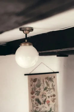 Ally Plafond IP44 - Antikk messing