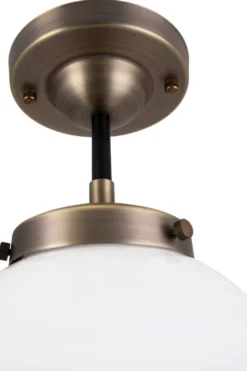 Ally Plafond IP44 - Antikk messing
