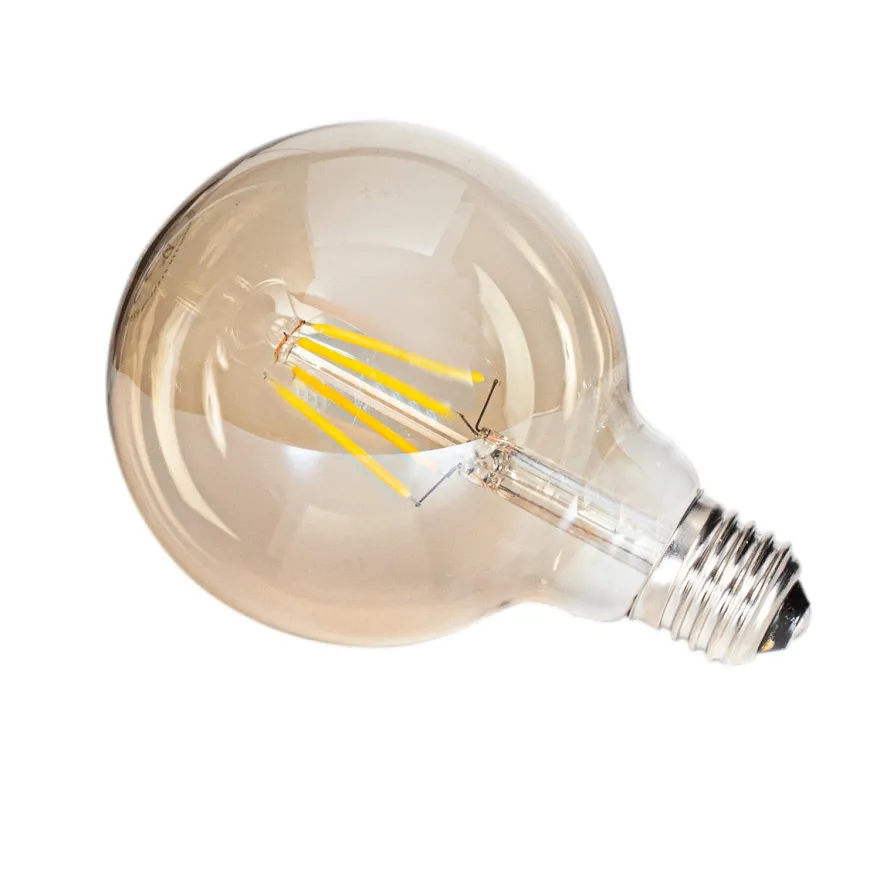 Amber LED dimbar E27 4W 95mm