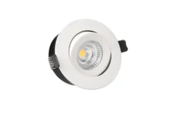 Antidark Downlight tiltbar 7W 3000 Kelvin RA90 IP44