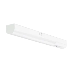 Areto benkarmatur 3000/4000 kelvin 55 cm 8W m/stikkontakt - Hvit