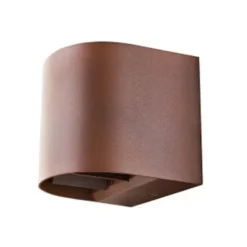 Artes round vegglampe opp/ned utendørs IP65 8W 3000K Dimbar