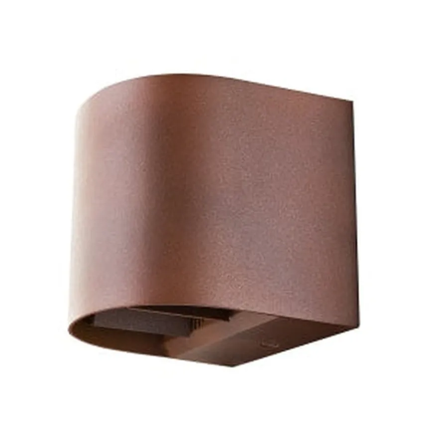 Artes round vegglampe opp/ned utendørs IP65 8W 3000K Dimbar