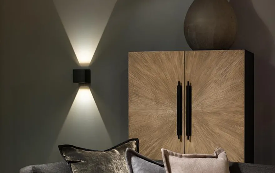 Artes vegglampe utendørs IP65 3000K dimbar