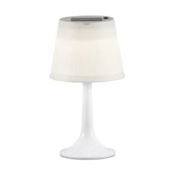 Assisi bordlampe solcelle - Hvit