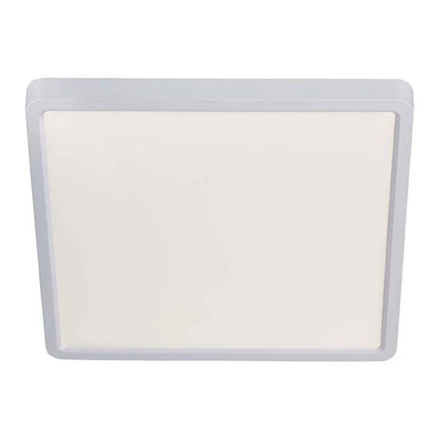 Astor taklampe 30x30 cm 2800K 24W 3-step dim - Hvit