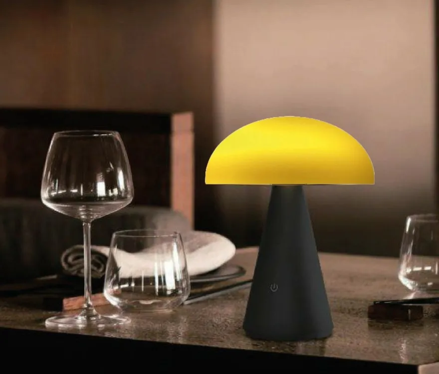 Aura oppladbar bordlampe 2,2W 2200 Kelvin IP44 - Dimbar