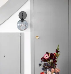 Ballroom Vegglampe 37 cm - Grå