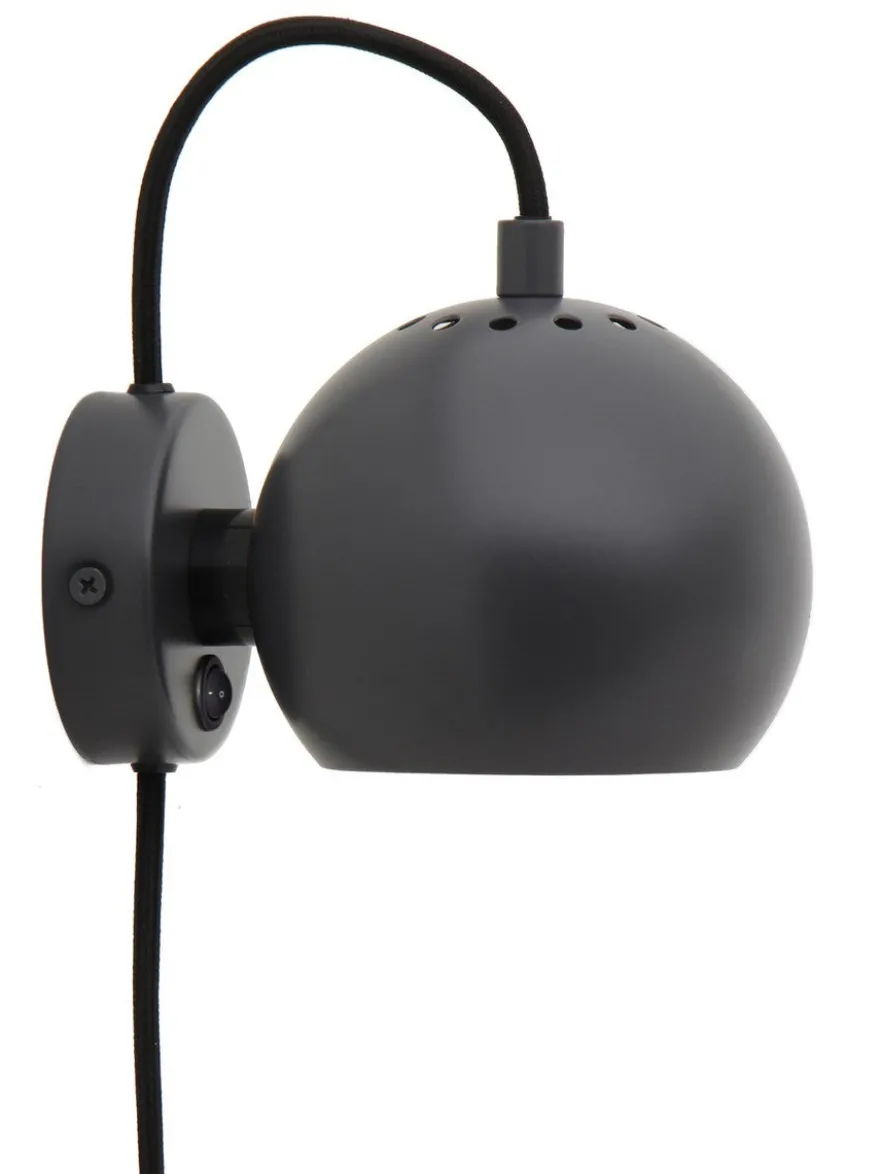 Ball vegglampe Ø12 cm