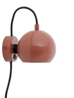 Ball vegglampe Ø12 cm