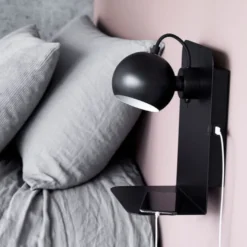Ball vegglampe m/USB