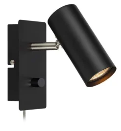 Barcelona vegglampe Svart - Svart