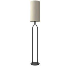 Bender bottle gulvlampe - Svart/Hvit