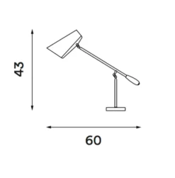 Birdy bordlampe