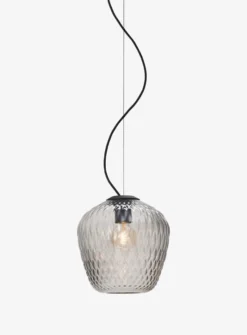 Blown Lamp SW3 Large - sølv