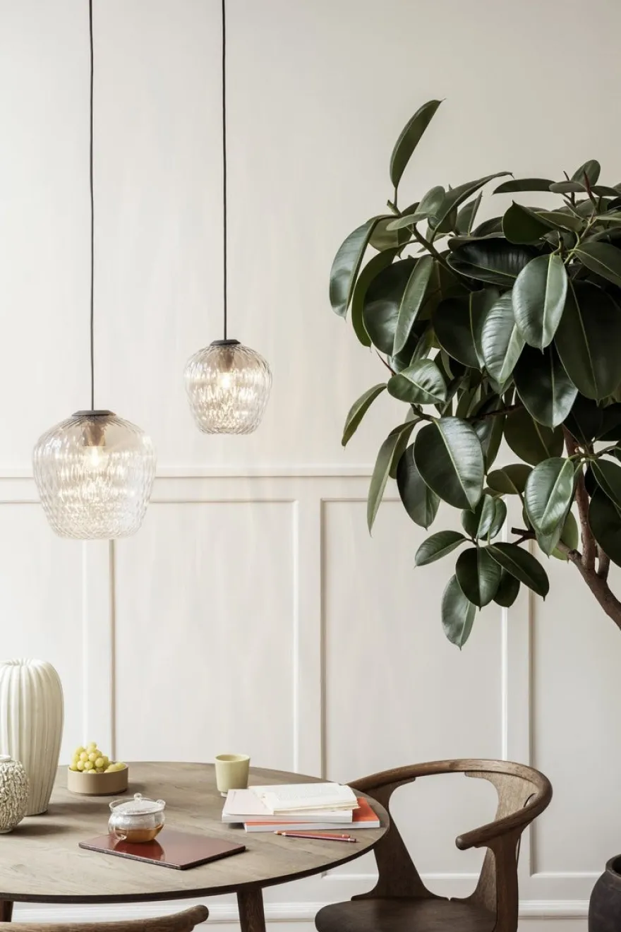 Blown Lamp SW4 Small - sølv