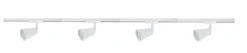Bocca spotskinne 4 spotter 2 meter - Pure white