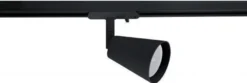 Bocca spotskinne 3 spotter 1 meter - Svart