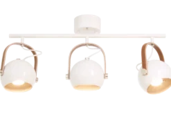 Bow taklampe - Hvit/Brun