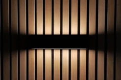 Brick vegglampe utendørs opp/ned IP65 3000K 14,6W Dimbar - Svart