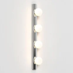 Cabaret 4 vegglampe for baderom IP44 - Polert krom