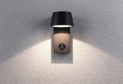 Capea vegglampe utendørs IP44 6W 3000 Kelvin - Sensor