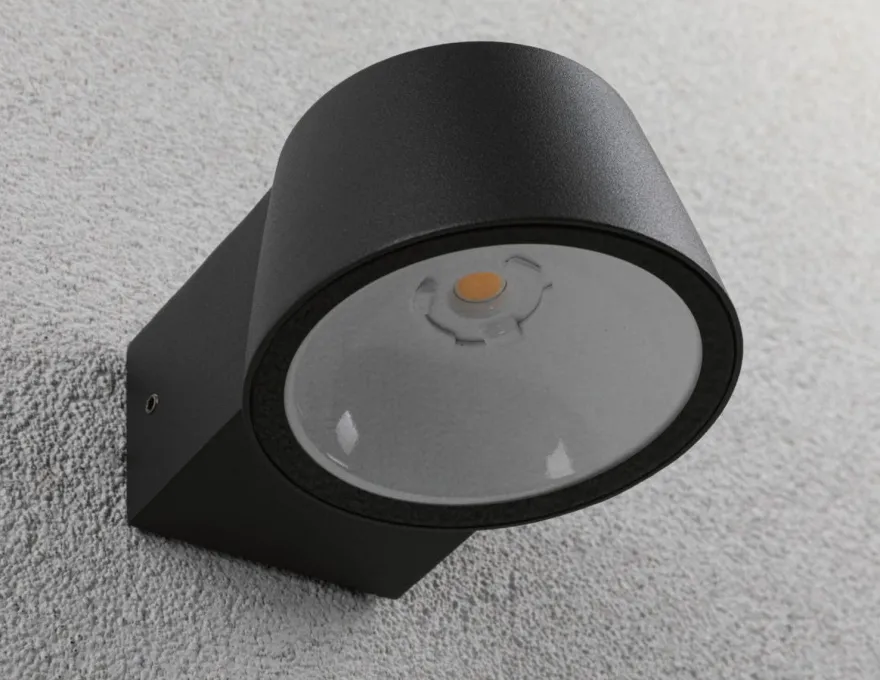 Capea vegglampe utendørs IP44 6W 3000 Kelvin