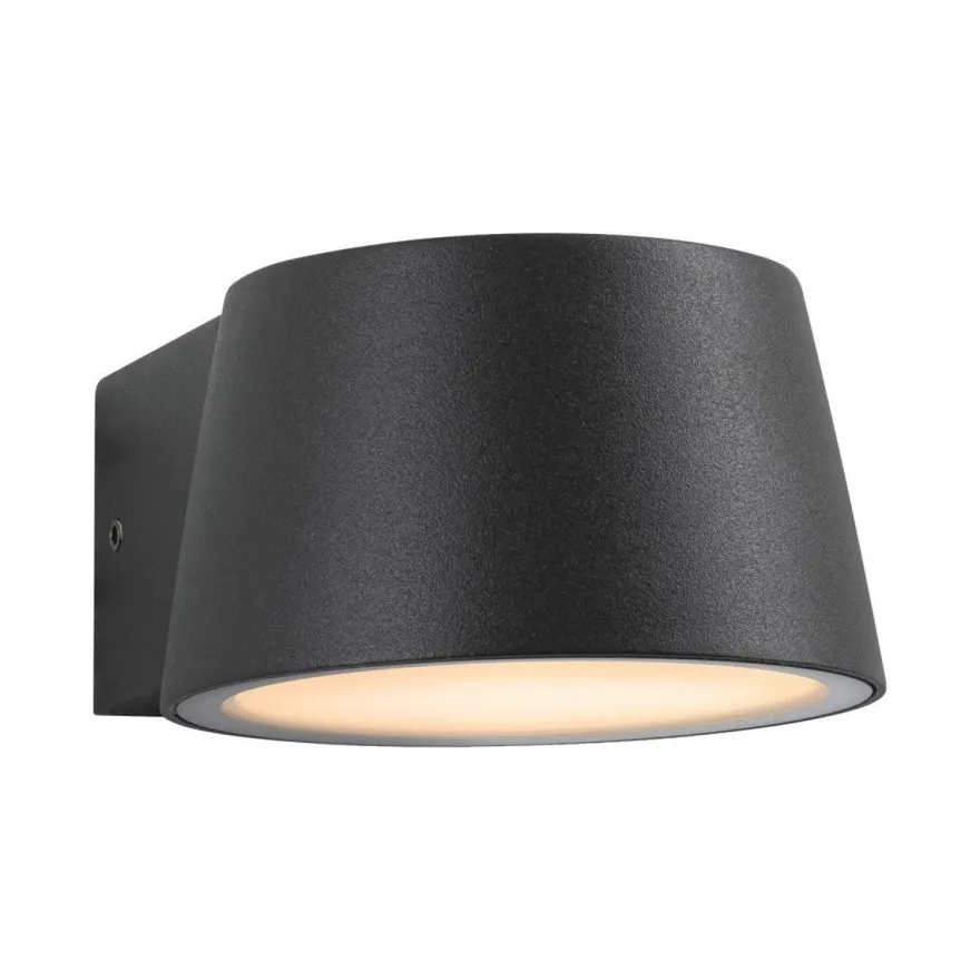 Capea vegglampe utendørs IP44 6W 2200 Kelvin