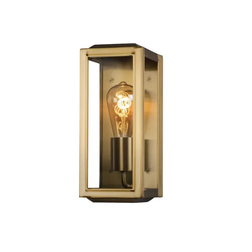 Carpi vegglampe utendørs H30 cm IP44 - Messing