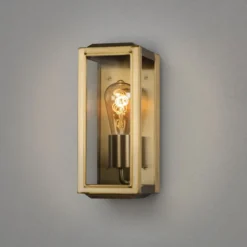 Carpi vegglampe utendørs H30 cm IP44 - Messing