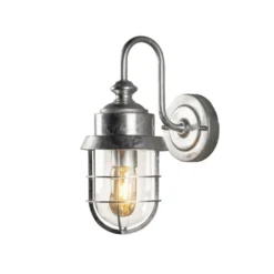 Cerignola vegglampe IP44 - Galvanisert stål