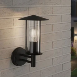 Classic vegglampe opp utendørs IP44