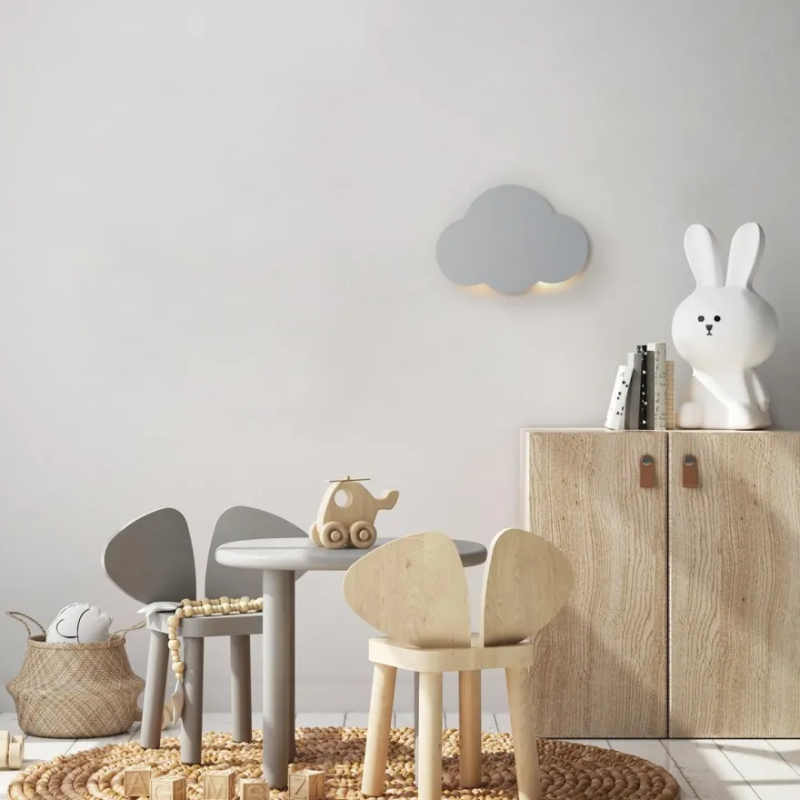Cloud vegglampe