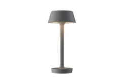 Companion oppladbar bordlampe 3W 3000K - Matt Grå