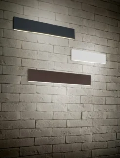 Concha vegglampe - Antrasitt