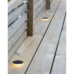 Decklight 3w 60mm - Garden 24 - Svart