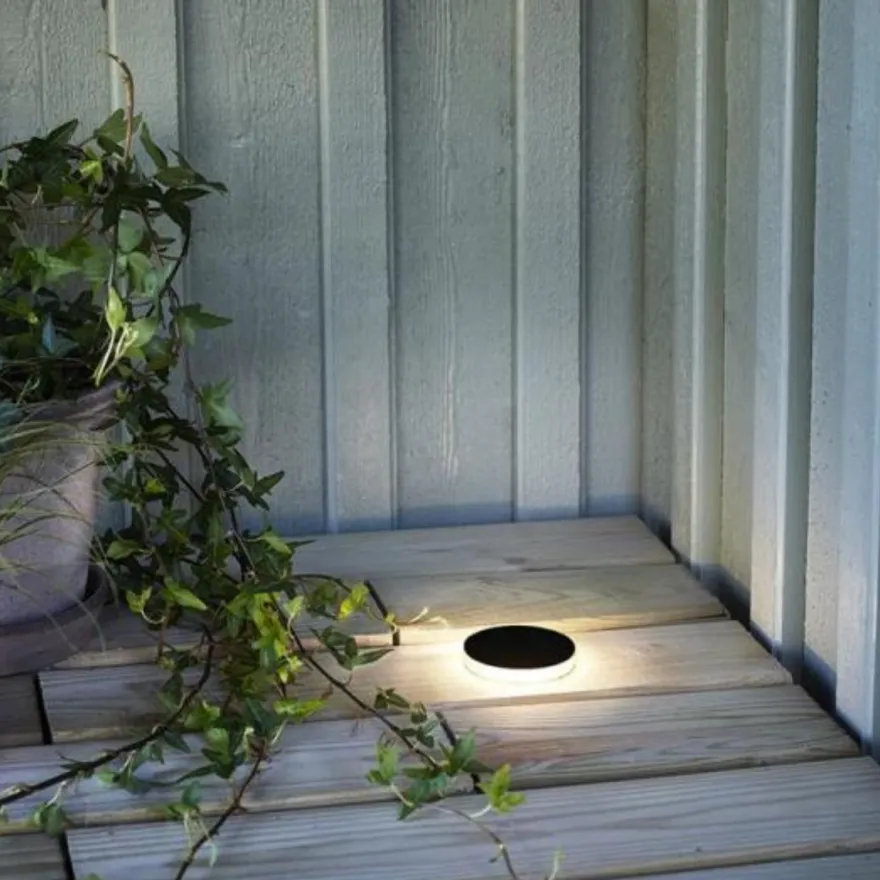 Decklight 3w 60mm - Garden 24 - Svart