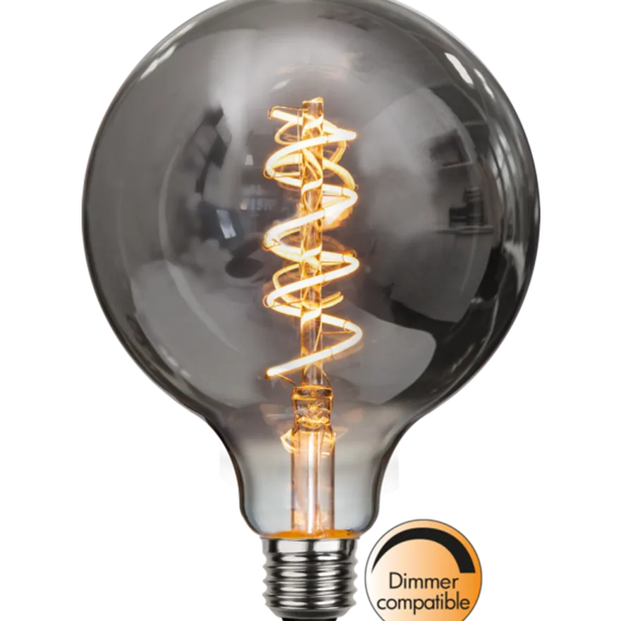 Decoration Smoke E27 4 Watt 125 mm - Dimbar