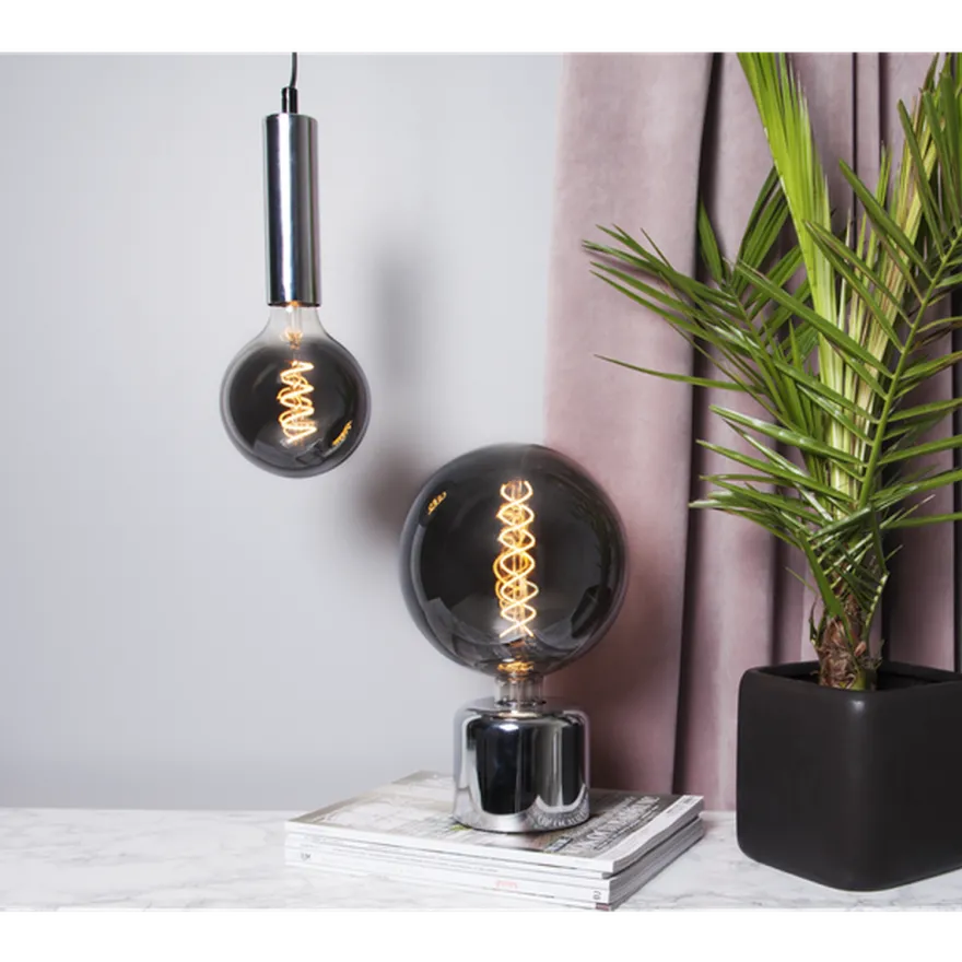 Decoration Smoke E27 4 Watt 125 mm - Dimbar