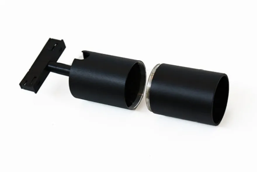 Designline Tube forlenger 7 cm frontring - Svart