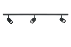 Designline Tube komplett 1 meter spotskinne med 3 spotter GU10 - Svart