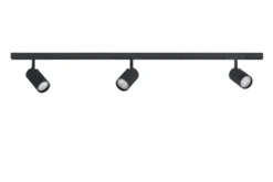 Designline Tube komplett 1.9 meter spotskinne med 3 spotter GU10 - Svart