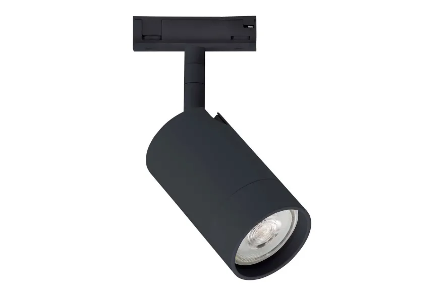 Designline Tube komplett 1.9 meter spotskinne med 3 spotter GU10 - Svart