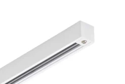 Designline Tube komplett 1,9 meter spotskinne med 4 spotter GU10 - Hvit