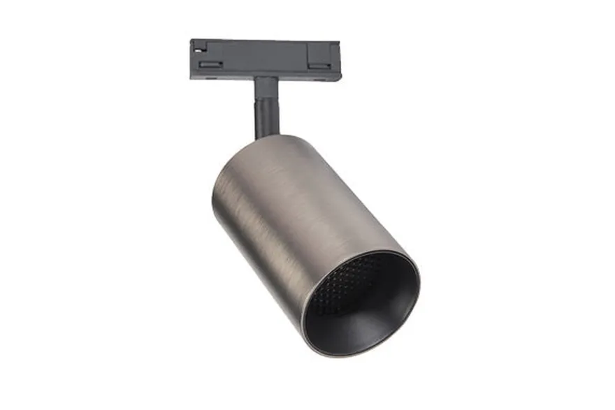 Designline Tube Pro komplett 1.9 meter spotskinne med 4 spotter GU10 - Svart/Titanium