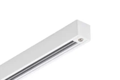 Designline Tube Pro komplett 1 meter spotskinne med 3 spotter GU10 - Hvit