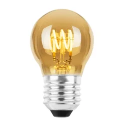 Ecolux E27 Spiral filament LED 4W 2200K 45 mm dimbar - Amber