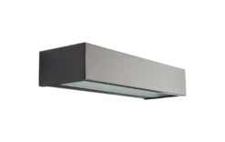 Edge direct vegglampe ned 10W 2700 Kelvin dimbar IP65 - Grafitt