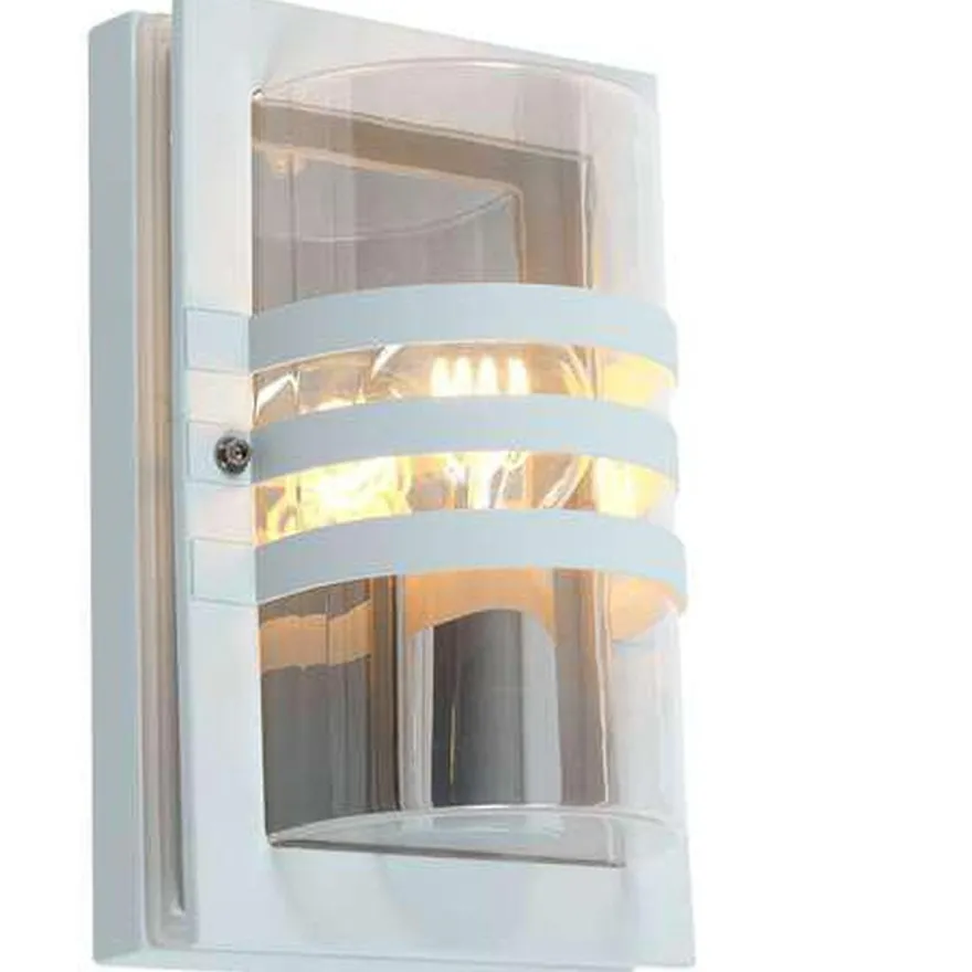 Ekeberg vegglampe - Hvit, liten