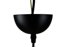 Elda takpendel 16 cm - Svart/Kobber
